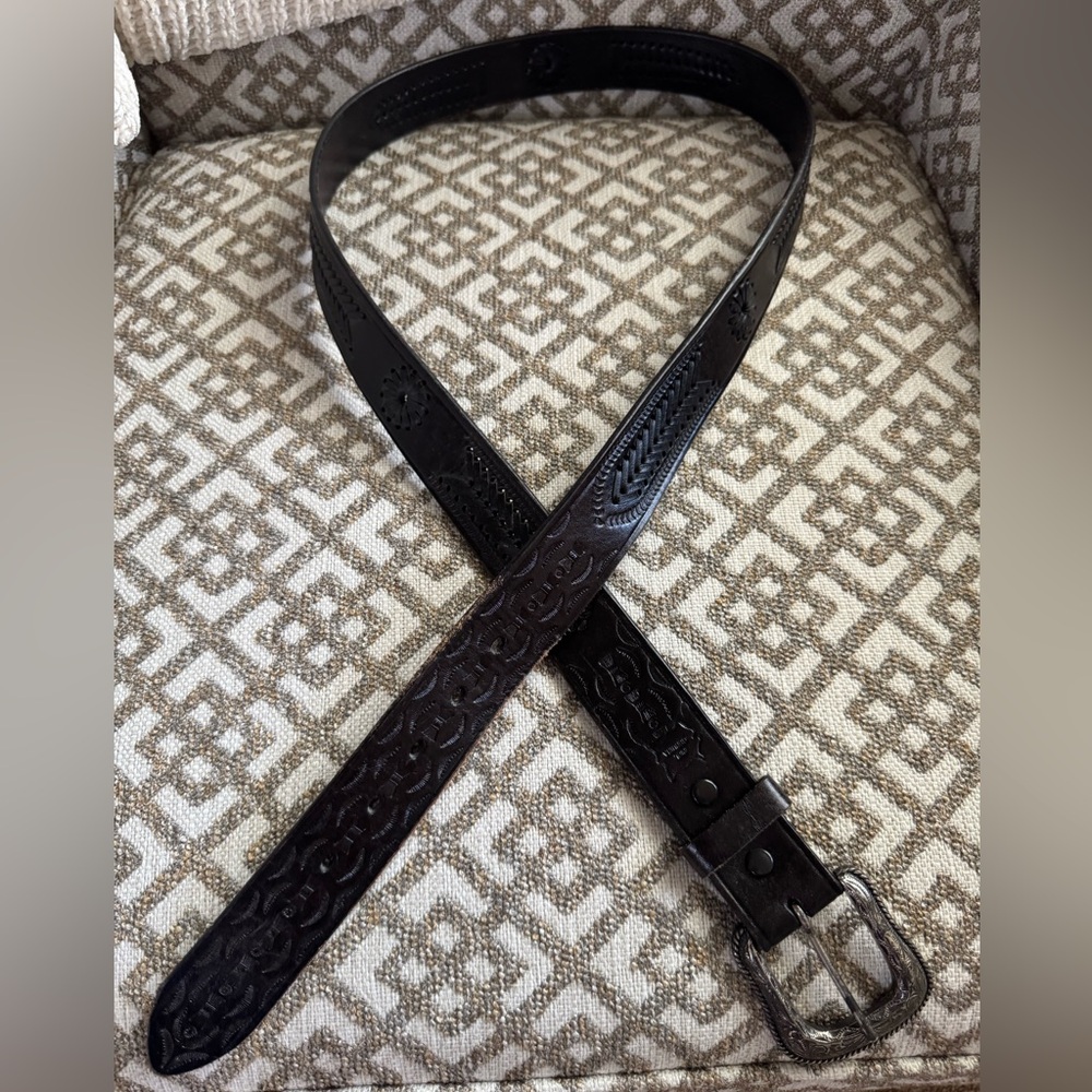 Men’s Leather Belt Sz 48